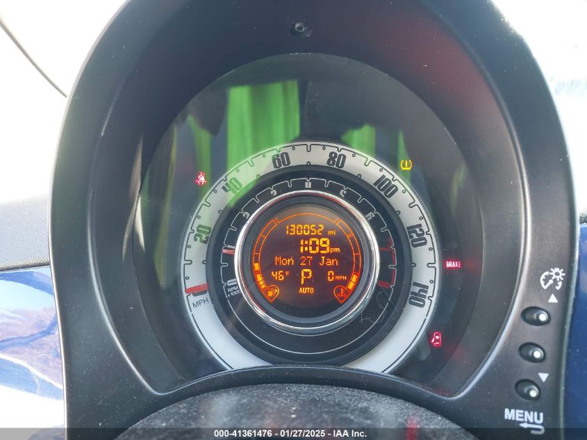 2013 Fiat 500 Lounge VIN: 3C3CFFCR4DT512978 Lot: 41361476