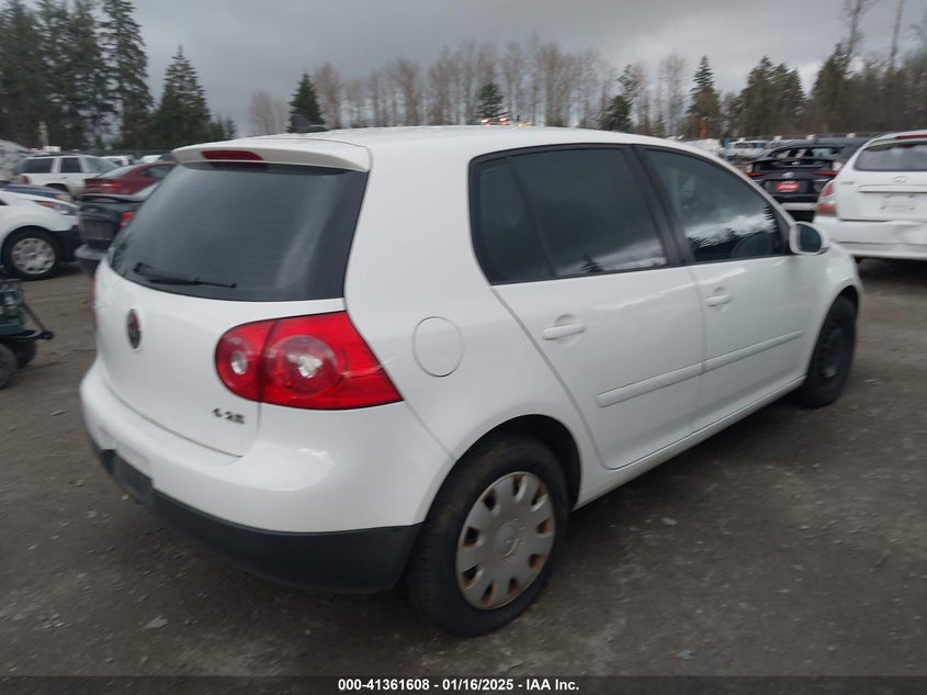 2007 VOLKSWAGEN RABBIT VIN: WVWCR71K87W166379