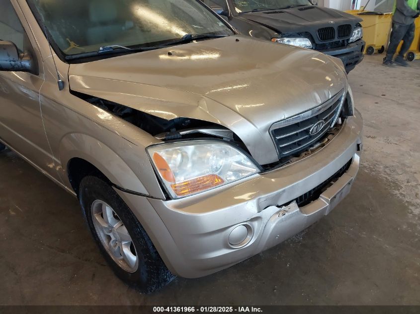 2008 Kia Sorento Lx VIN: KNDJD735185808476 Lot: 41361966