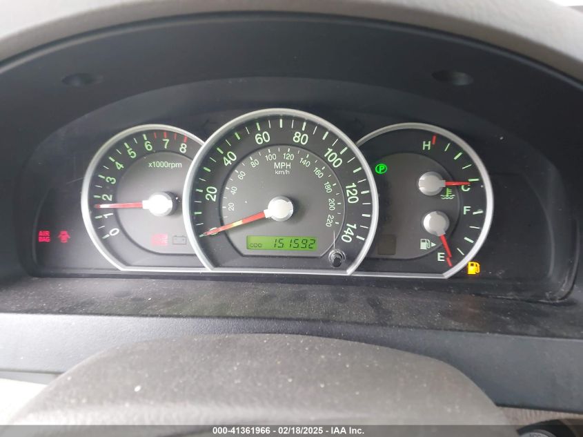 2008 Kia Sorento Lx VIN: KNDJD735185808476 Lot: 41361966