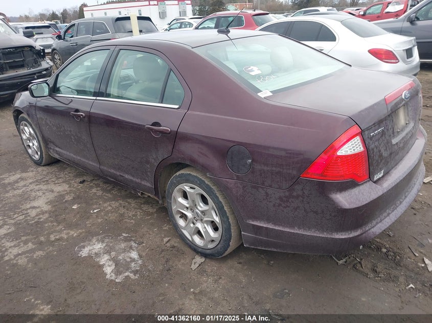 2011 FORD FUSION VIN: 3FAHP0HA4BR125796