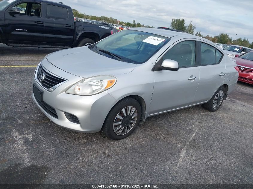 VIN 3N1CN7AP9DL852376 2013 Nissan Versa, 1.6 SV no.2