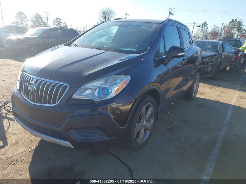 VIN KL4CJASBXEB783039 2014 BUICK ENCORE no.2