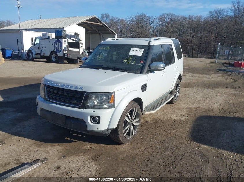 Vin: salak2v65ga846712, lot: 41852764, land rover lr4 20162