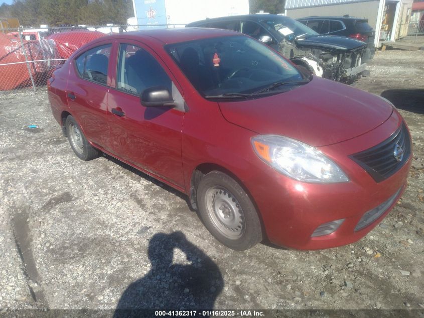 VIN 3N1CN7AP9EL805642 2014 NISSAN VERSA no.1