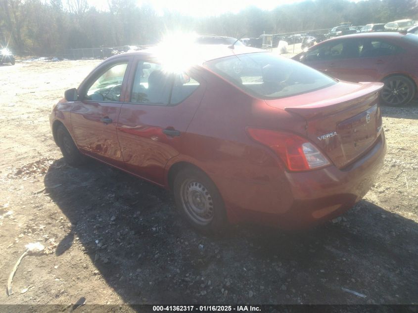 VIN 3N1CN7AP9EL805642 2014 NISSAN VERSA no.3