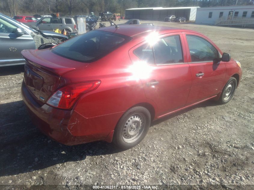 VIN 3N1CN7AP9EL805642 2014 NISSAN VERSA no.4