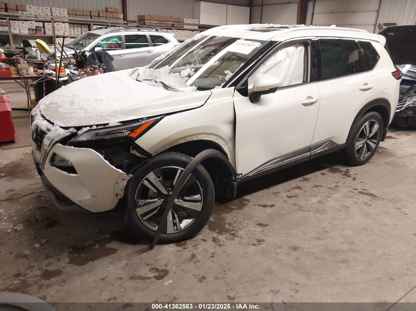 VIN JN8AT3CB6MW218087 2021 NISSAN ROGUE SL INTELLIGENT AWD