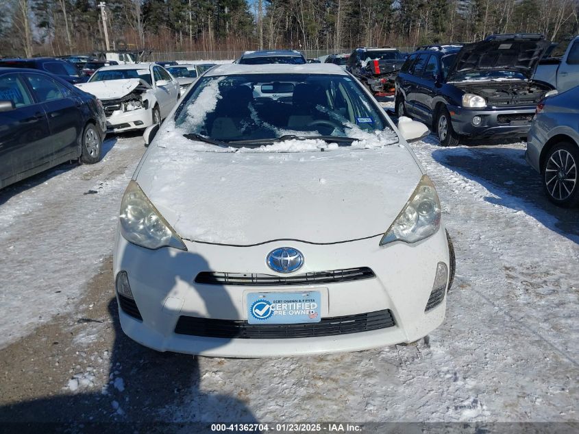 2013 Toyota Prius C Two VIN: JTDKDTB32D1046161 Lot: 41362704