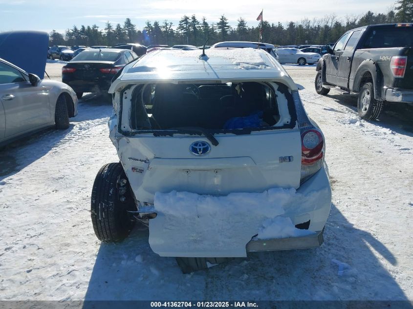 2013 Toyota Prius C Two VIN: JTDKDTB32D1046161 Lot: 41362704