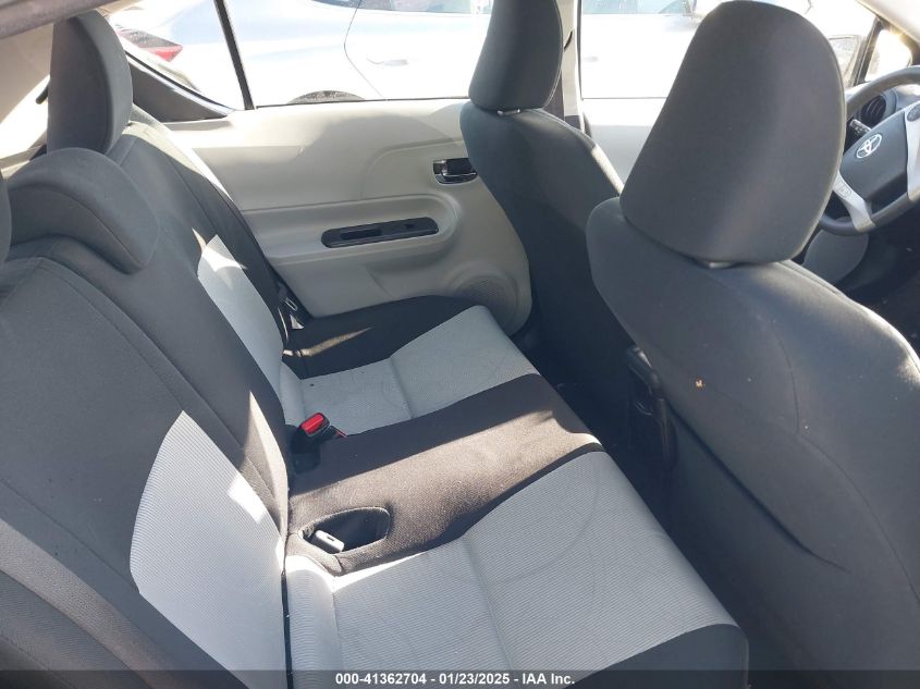 2013 Toyota Prius C Two VIN: JTDKDTB32D1046161 Lot: 41362704