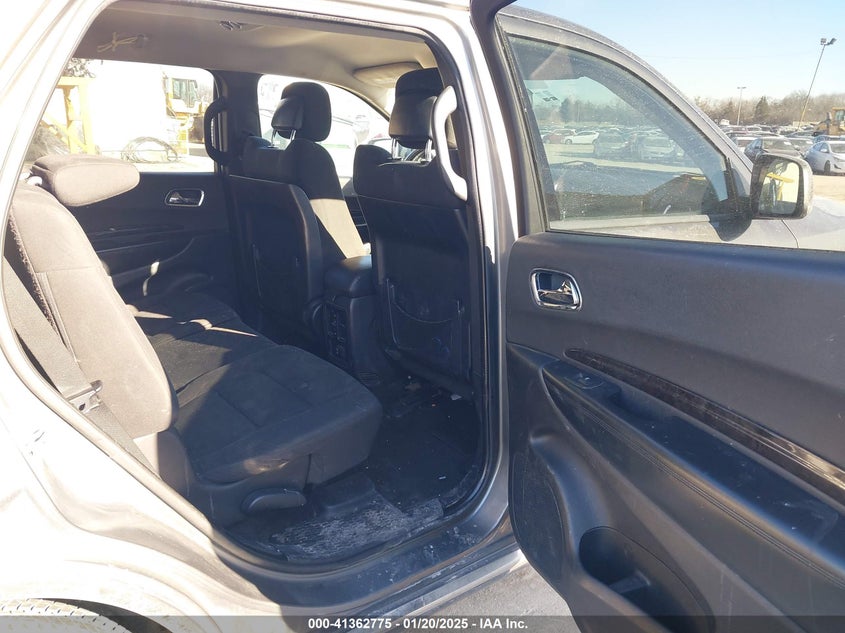 2011 DODGE DURANGO VIN: 1D4RD4GGXBC633714