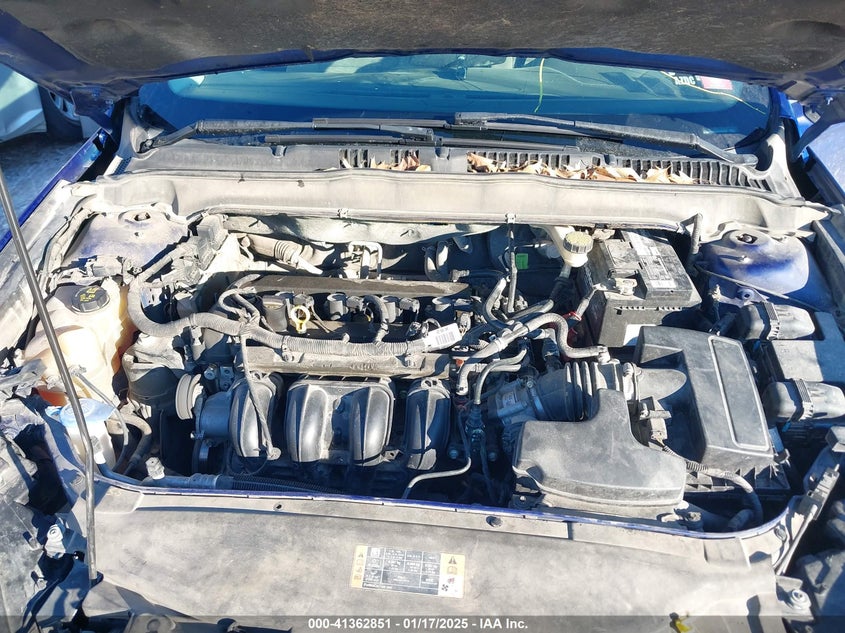 2016 FORD FUSION VIN: 3FA6P0G7XGR379968