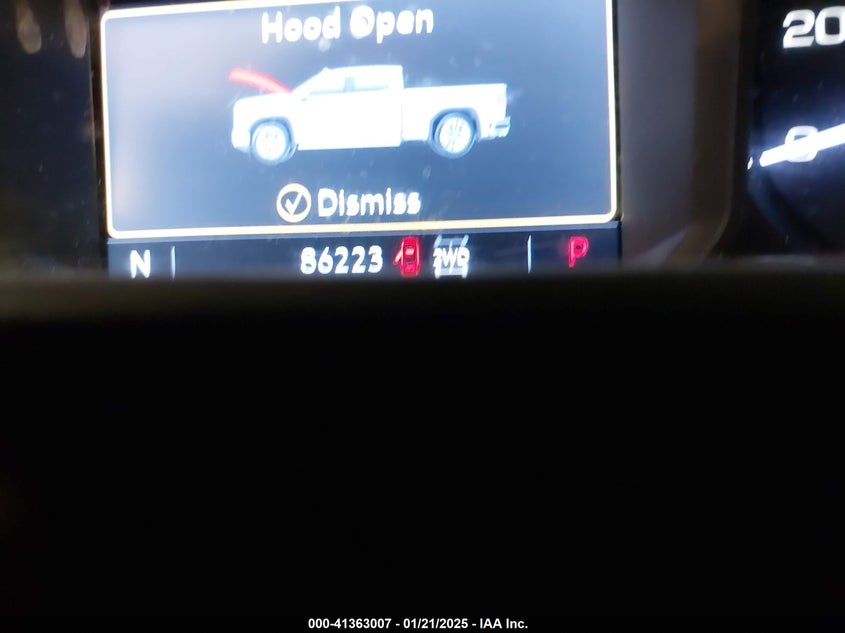 2020 GMC SIERRA 1500 4WD  SHORT BOX ELEVATION - 3GTU9CEDXLG124359