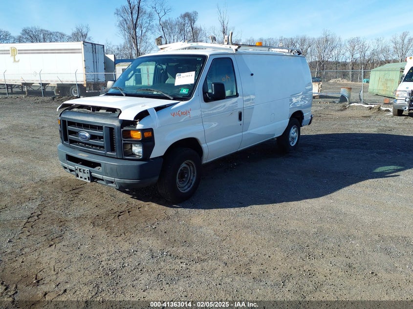 Vin: 1ftne2elxbdb25931, lot: 41853480, ford e-250 commercial 20112