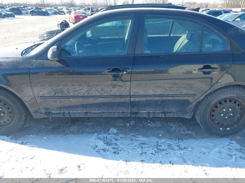 2009 Hyundai Sonata Gls V6 VIN: 5NPET46F99H406021 Lot: 41363370