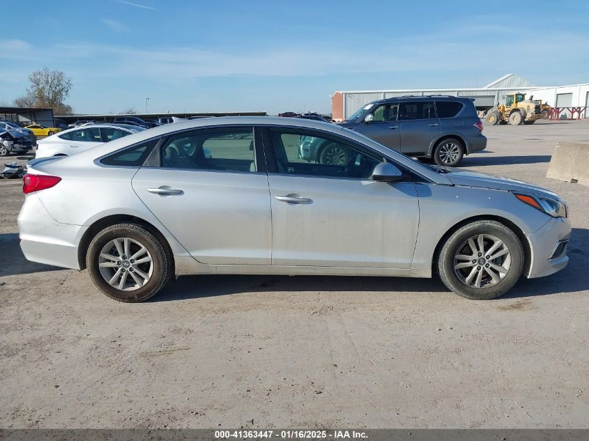 2016 Hyundai Sonata Se VIN: 5NPE24AFXGH359508 Lot: 41363447
