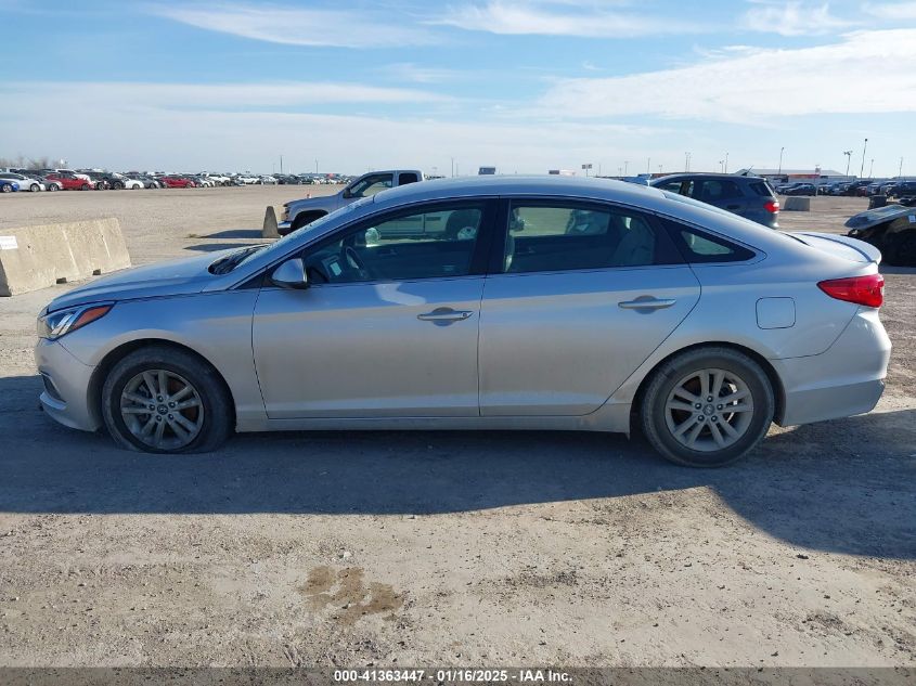 2016 Hyundai Sonata Se VIN: 5NPE24AFXGH359508 Lot: 41363447