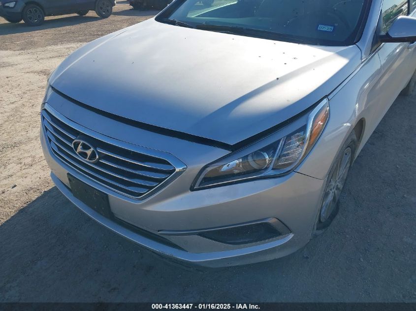 2016 Hyundai Sonata Se VIN: 5NPE24AFXGH359508 Lot: 41363447