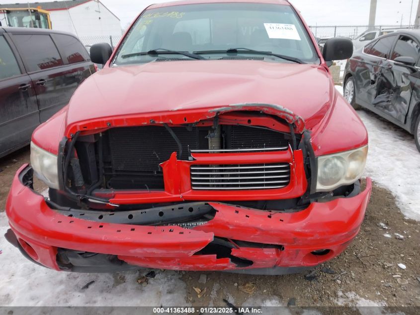 2002 Dodge Ram 1500 St VIN: 3D7HA18Z72G158459 Lot: 41363488