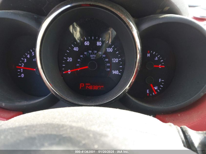 2010 Kia Soul + VIN: KNDJT2A20A710228 Lot: 41363501