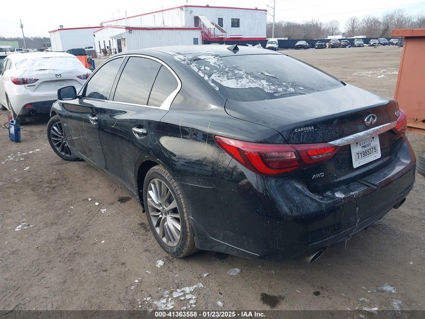 2019 INFINITI Q50 3.0T LUXE - JN1EV7AR5KM553514