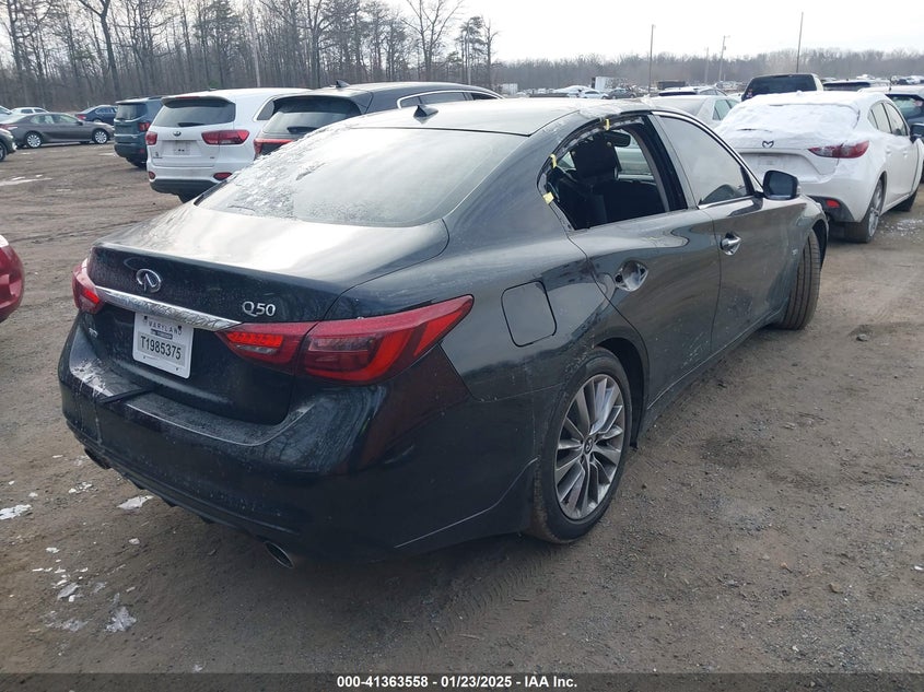 2019 INFINITI Q50 3.0T LUXE - JN1EV7AR5KM553514