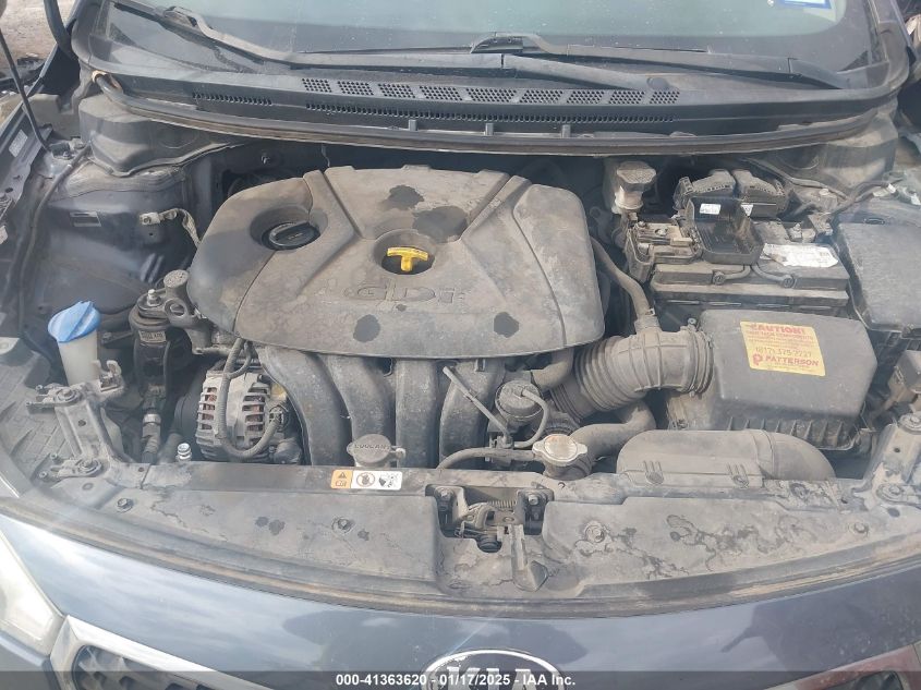 VIN KNAFX4A80E5099699 2014 KIA Forte, EX no.10