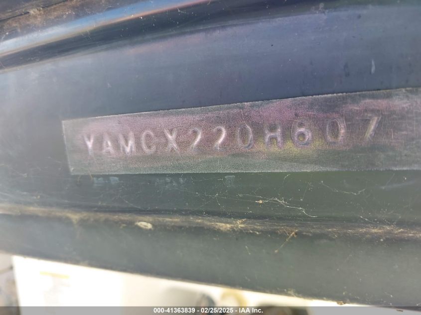 2007 Yamaha Other VIN: YAMCS230H607 Lot: 41363839