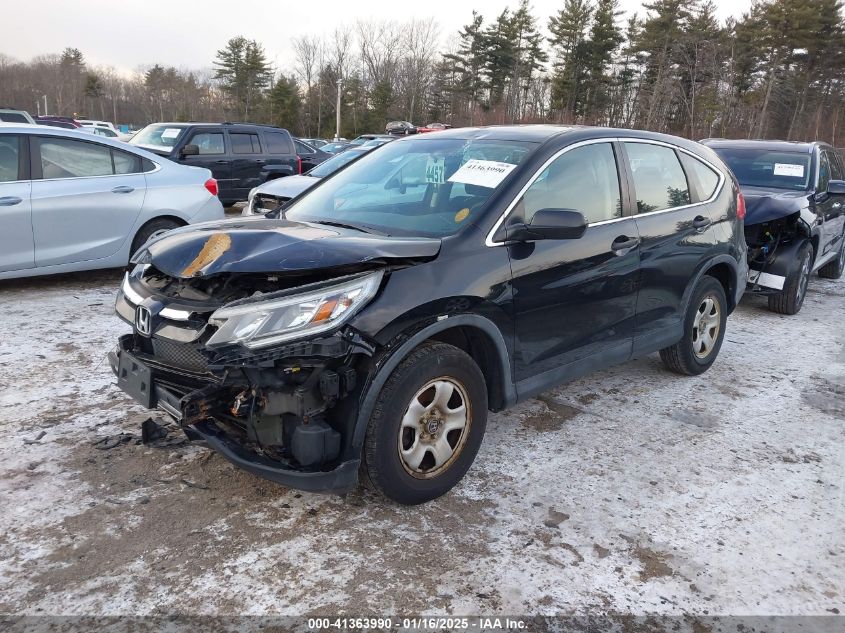 VIN 5J6RM4H33FL128932 2015 Honda CR-V, LX no.2