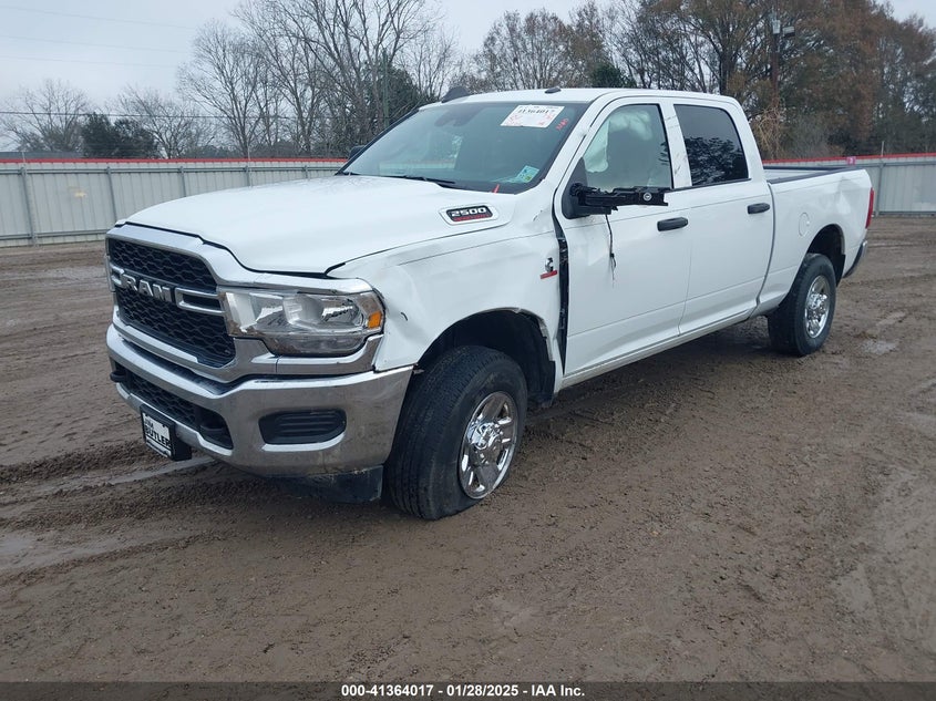 Vin: 3c6ur5cl1rg292901, lot: 41854483, ram 2500 tradesman  4x4 6'4 box 20242