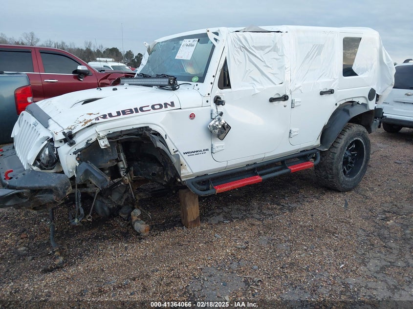 2017 JEEP WRANGLER UNLIMITED RUBICON HARD ROCK 4X4 - 1C4BJWFG1HL577949
