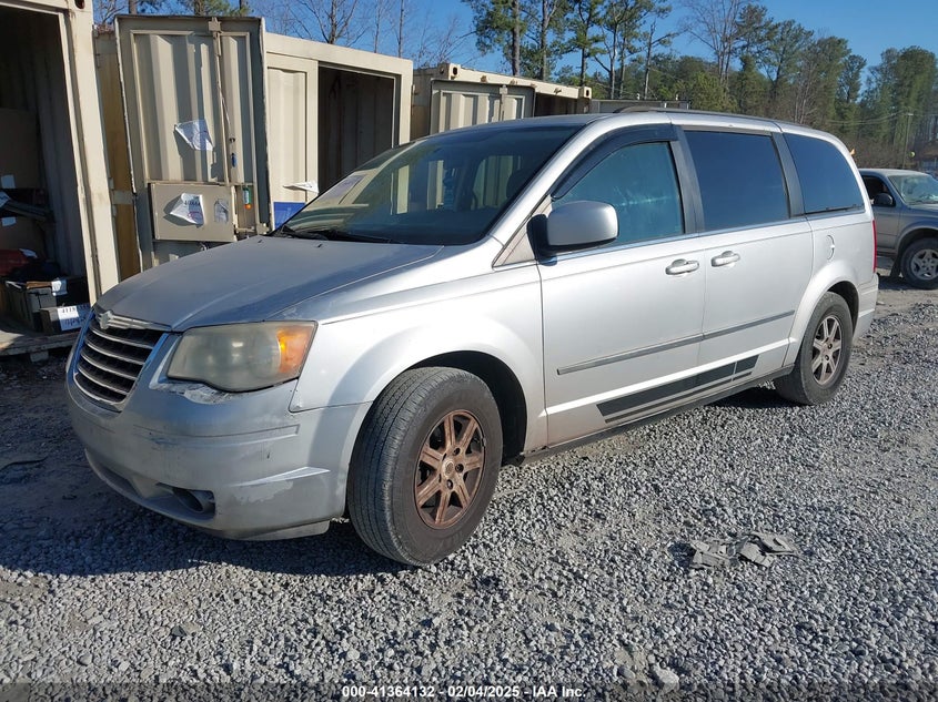 Vin: 2a4rr5d11ar432000, lot: 41854598, chrysler town & country touring 20102