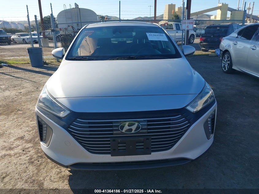 2019 HYUNDAI IONIQ HYBRID VIN: KMHC05LC4KU144383