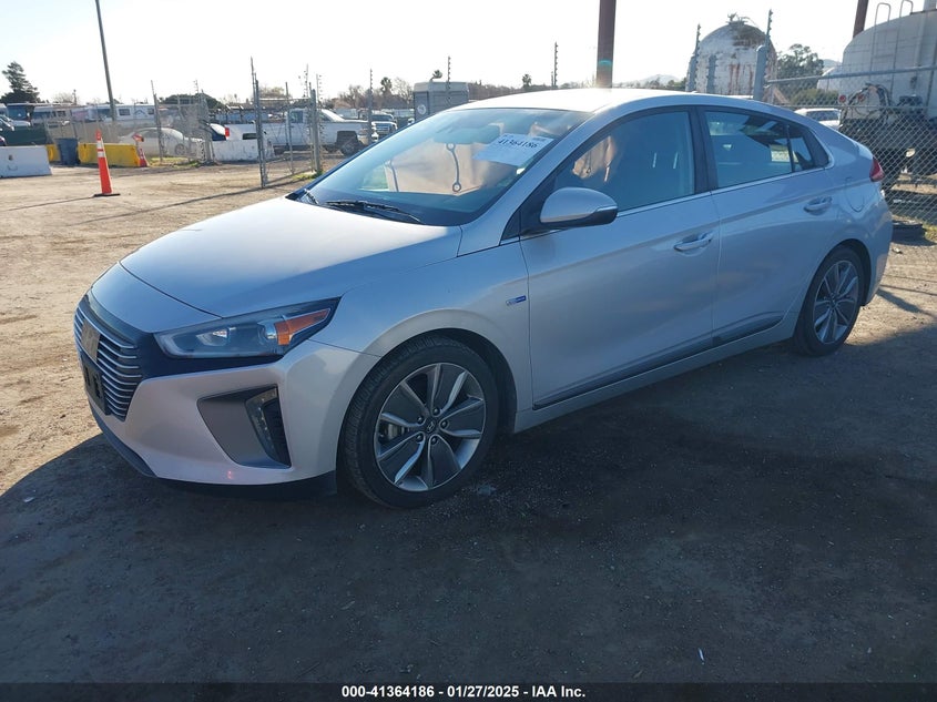 2019 HYUNDAI IONIQ HYBRID VIN: KMHC05LC4KU144383