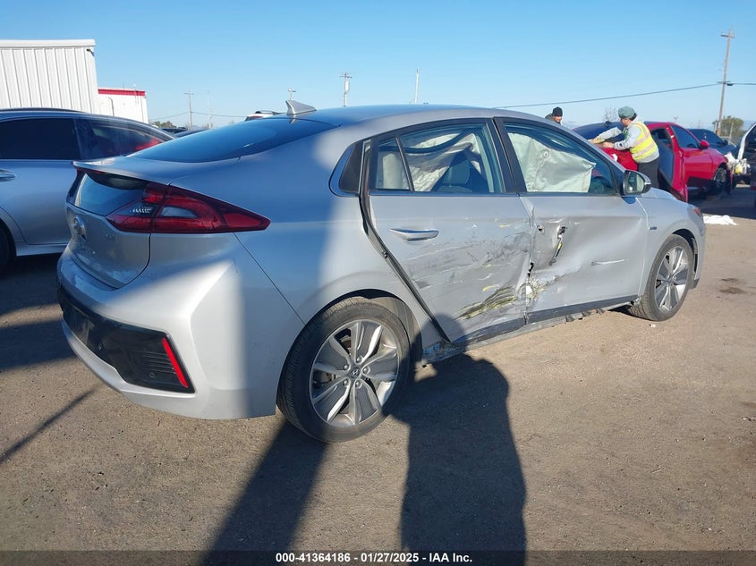 2019 HYUNDAI IONIQ HYBRID VIN: KMHC05LC4KU144383