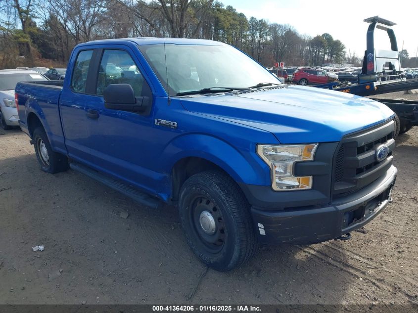 VIN 1FTEX1EP4GFB12790 2016 FORD F-150 no.1