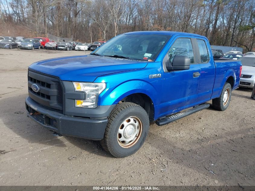 VIN 1FTEX1EP4GFB12790 2016 FORD F-150 no.2