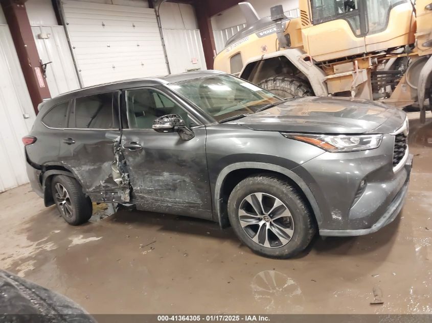 VIN 5TDGZRBH8LS022292 2020 Toyota Highlander, Xle no.13