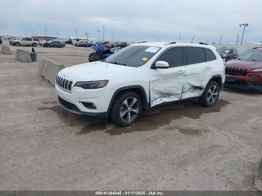 2019 Jeep Cherokee Latitude Fwd VIN: C4PLDB4KD346296 Lot: 41364345