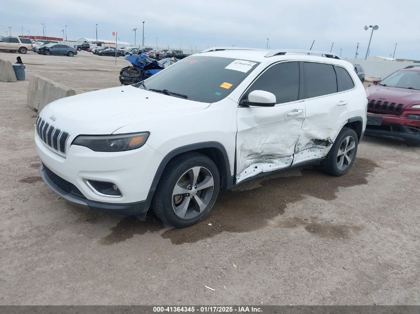 2019 Jeep Cherokee Latitude Fwd VIN: C4PLDB4KD346296 Lot: 41364345