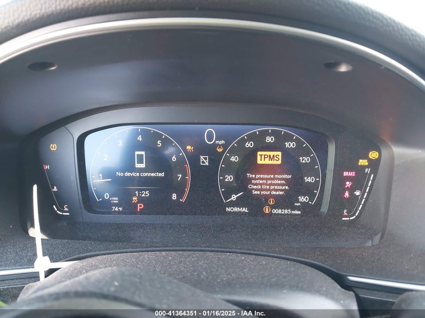 2024 HONDA CIVIC VIN: 19XFL1H84RE016689