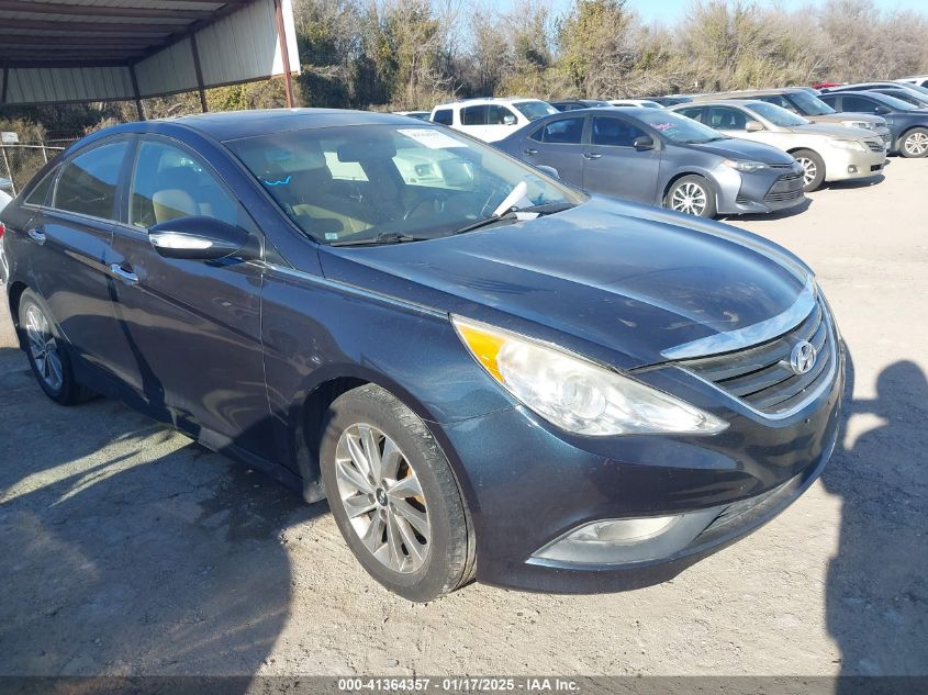 VIN 5NPEC4AB7EH909707 2014 HYUNDAI SONATA no.1