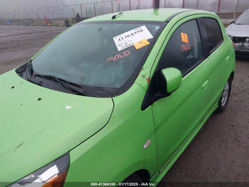 2014 MITSUBISHI MIRAGE VIN: ML32A4HJ6EH007864