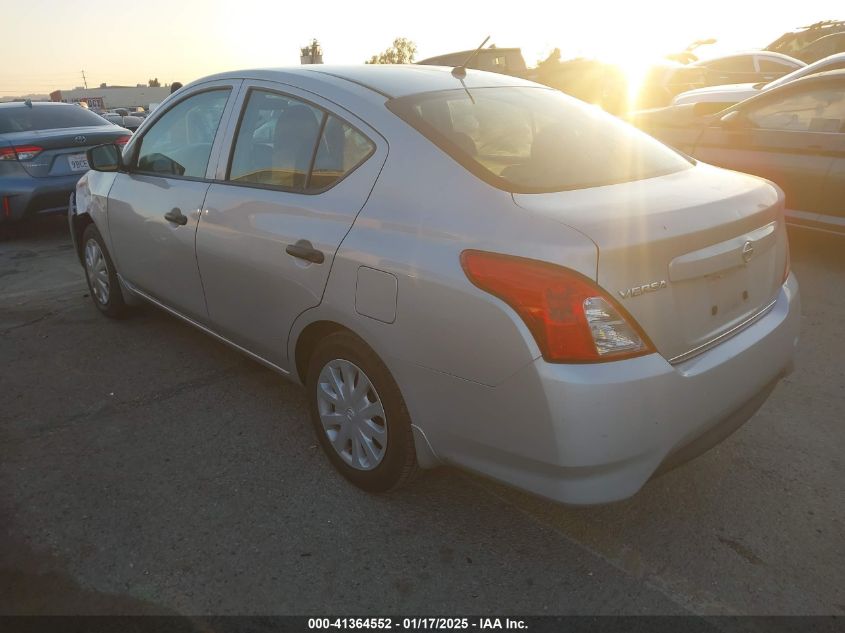 VIN 3N1CN7AP9JL888127 2018 Nissan Versa, 1.6 S no.3