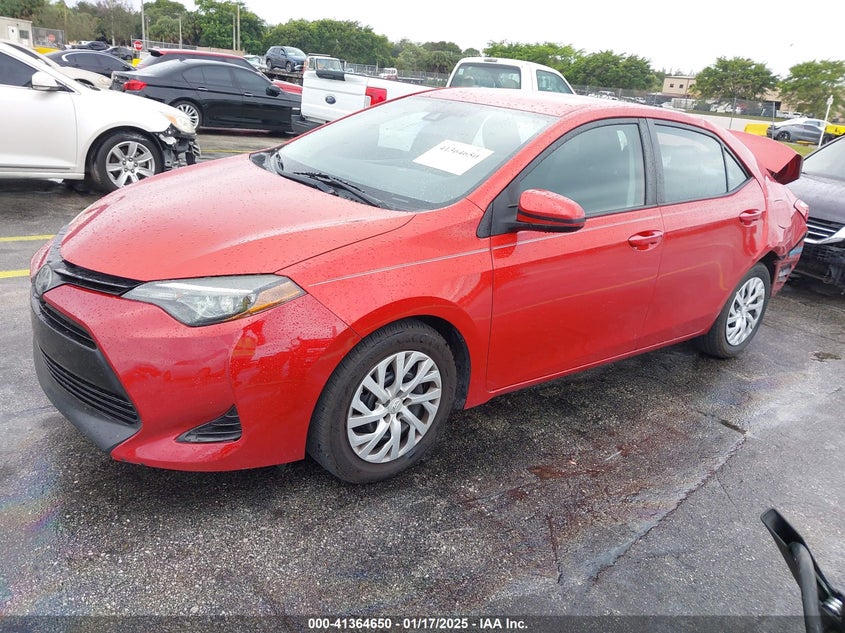 2019 TOYOTA COROLLA VIN: 5YFBURHE3KP922983