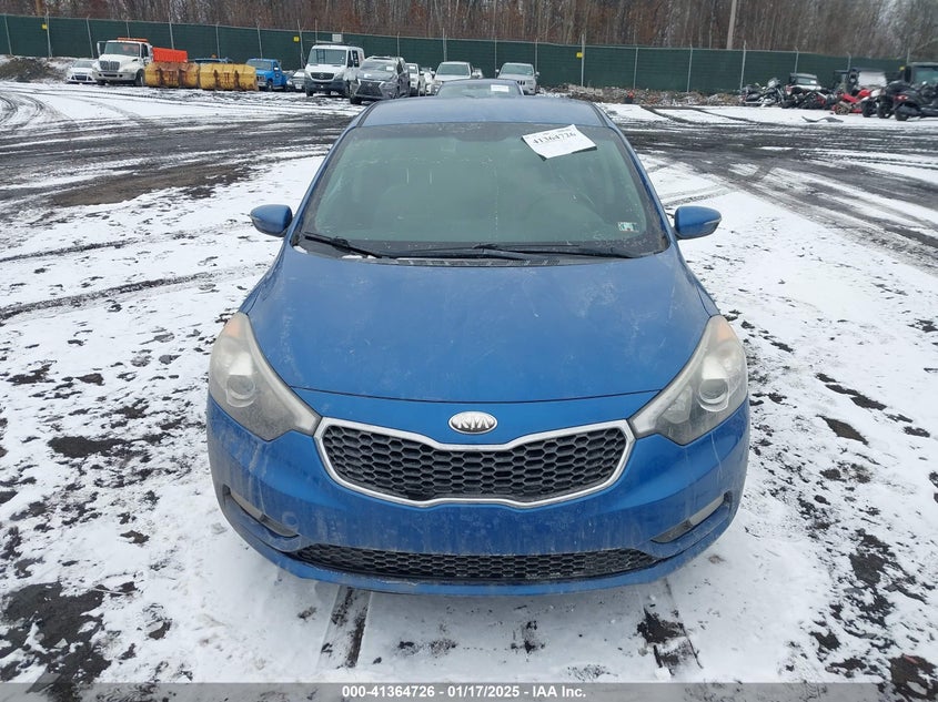 2014 KIA FORTE VIN: KNAFX4A81E5054495