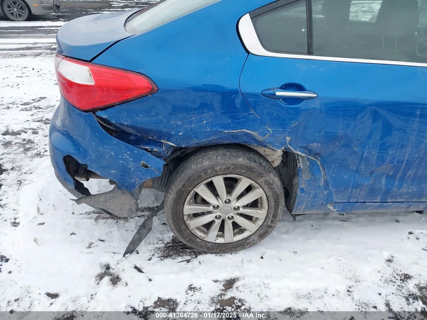 2014 KIA FORTE VIN: KNAFX4A81E5054495