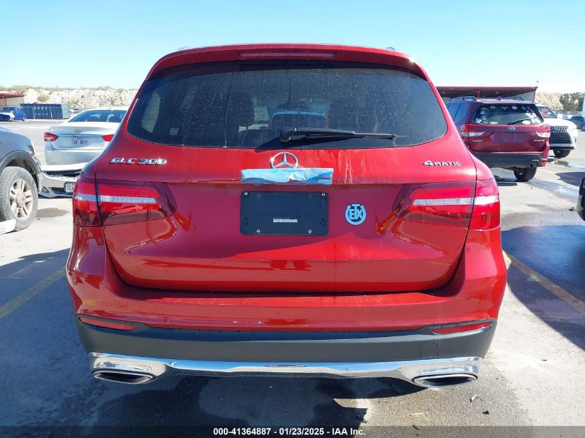 2018 MERCEDES-BENZ GLC 300 4MATIC - WDC0G4KB9JV091849