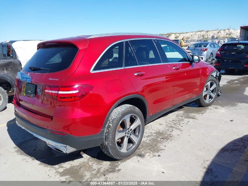 2018 MERCEDES-BENZ GLC 300 4MATIC - WDC0G4KB9JV091849